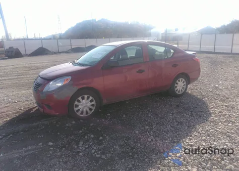 2014 Nissan Versa 1.6 S+ из США, поврежденный, VIN 3N1CN7AP8EL817572